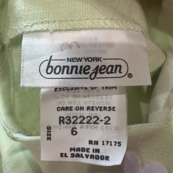 Bonnie jean little girls easter dress size 6 - Picture 7 of 7